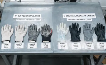 Cut resistant and chemical gloves