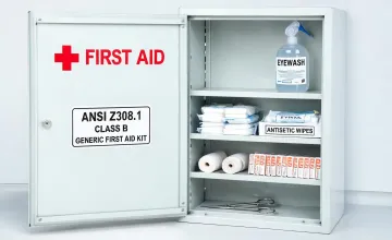 Industrial first aid cabinet